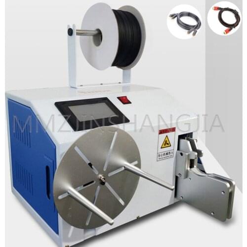 220V Semi-Automatic Winding Machine Multi-Function Touch Screen Button High-Power Winding Tool