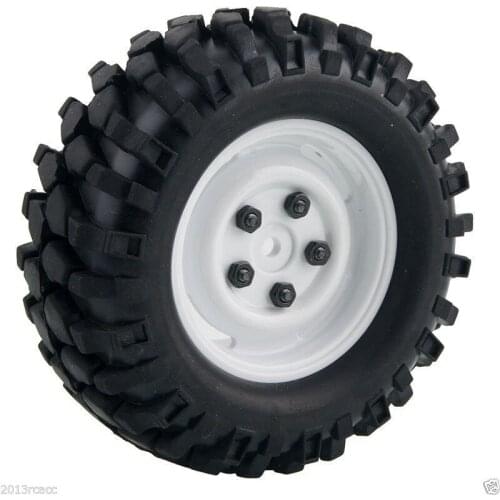 RC Rim51-7006 Wheel 1.9inch Rock Climbing Tire For HSP 1:10 Jeep Wrangler SCX10 D90