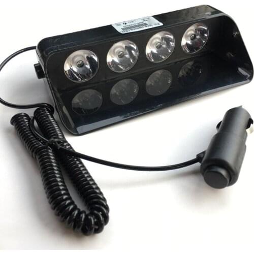 Real Eye Blinder 4 led Car Windshield Flasher light Police Auto truck Dash Signals light Strobe lamp Safety warning led lantern