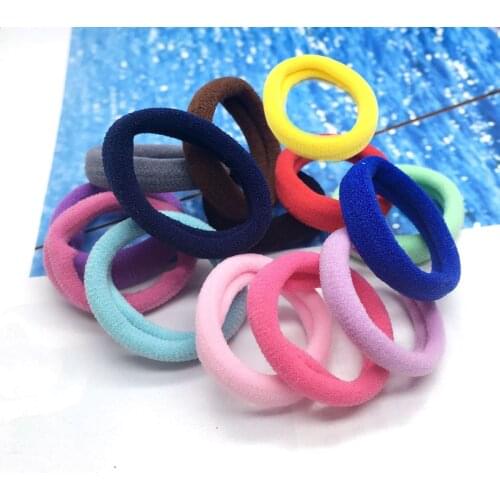 3cm 1pc Headwear Hair Accessories Rubber Rope Elastic Hair Bands For Girls Kids Children Baby Charms Tie Gum
