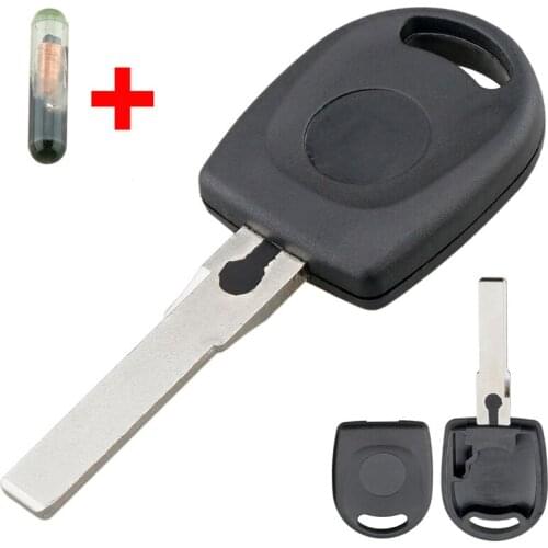 Replacement Car Remote Key Shell Case Transponder Key Case with ID48 chip Fit for VW Polo Golf / SEAT Ibiza Leon/SKODA Octavia