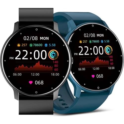 Sport Waterproof Smart Watch Wristband Fitness Tracker Heart Rate Monitor Wristband Full Touch Screen Watch Drop Shipping Hot