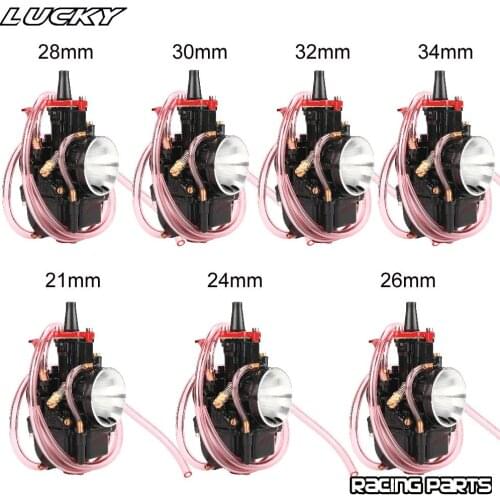 Black Maikuni Motorcycle Universal Iron Box Carburetor For PWK With Power Jet Scooters Carb 70-350cc ATV Dirt Bike