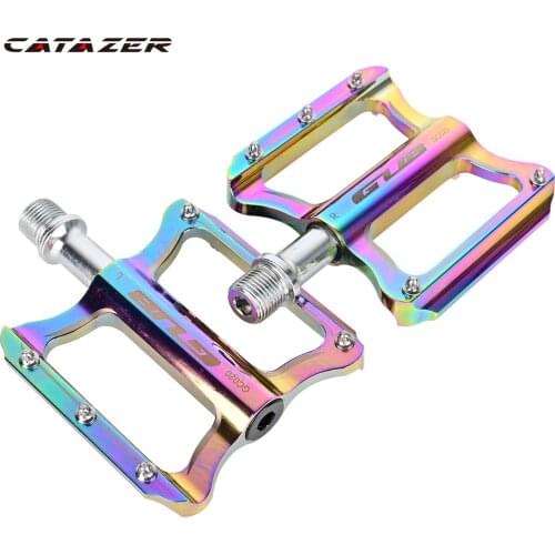Bicycle Parts Ultralight Pedal CNC MTB Mountain Bike Racing Bicycle Pedals Big Foot Anti-slip Road Bike Sealed Bearing Pedals