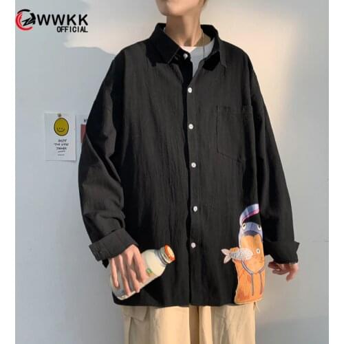Мужские длинные рубашки WWKK China At AliExpress