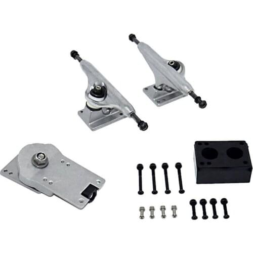 6.25 Inch Land Surfboard C7 Bridge Surf Skateboard Trucks Skateboard Bracket Black Spring Bracket and Gasket