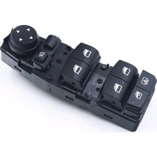 61319241956 For BMW F02 F04 F06 F07 F10 F11 F18 520 523 525 528 530 535 640 5er 7er Driver Window Mirror Switch Control Button