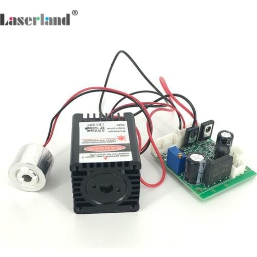 650nm 80mW Red + 532nm 20mw Green Laser Module Diode for TTL Stage Lighting