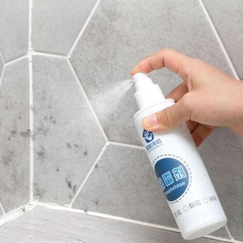 100ml Wall Mold Remover Bathroom Tiles Stains Quickly Spray Household Rapid Remover Car Cleaner