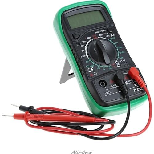 High Quality Handheld Counts With Temperature Measurement LCD Digital Multimeter Tester XL830L Without Battery