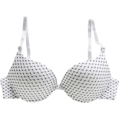 Women lingerie sexy underwear stripes bra plus size seamless brasier mujer front button lenceria