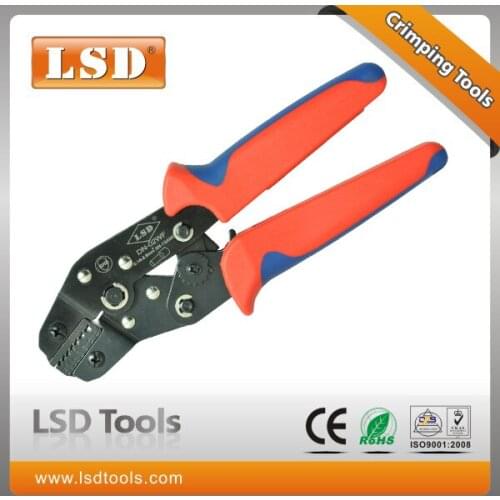 Casing pliers for 0.14-2.5mm226-14 AWG wire ends crimping press DN-02WF Ratchet crimping machine