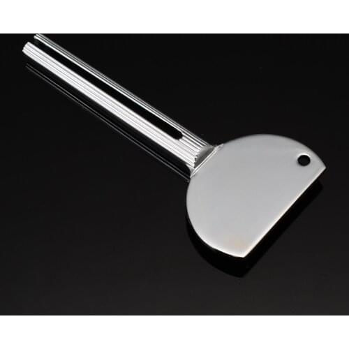 Practical Metal Toothpaste Squeezer Silver Tube U Shape Hair Dye Oil Paint Squeezer Dispenser For Household Easy Tool