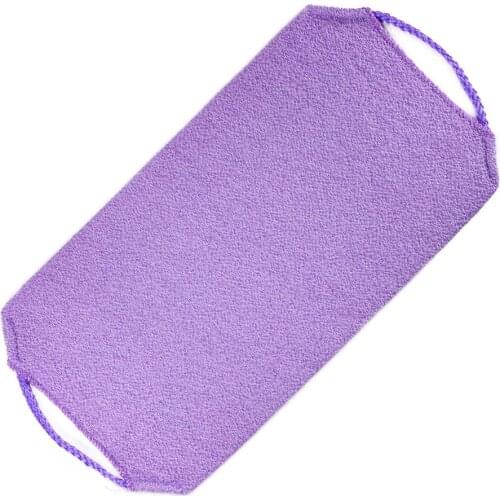 Stretchable Body Exfoliating Neck Back Scrubber Shower Bath Cloth Tool Washcloth