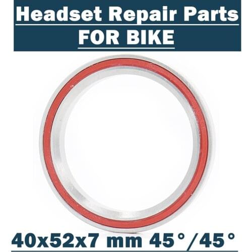 SMH-P16 Bearing 40*52*7mm 45/45 ( 1 PC ) MH-P16 Balls Bicycle 1-1/2 Inch Headset Repair Parts Stainless Steel Ball Bearings