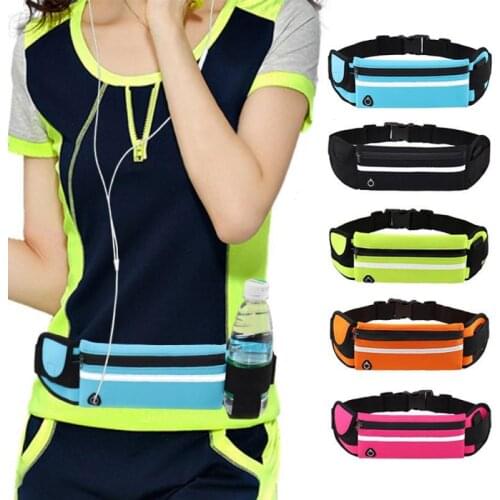 Outdoor Sport runners pockets Unisex Waist Belt Bum Bag Jogging Running Travel Pouch Keys Mobile Money waist pack