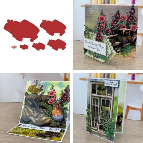 Off-Road Vehicle Metal Cutting Die Scrapbook Embossed Paper Card Album Craft Template Cut Die Stencils New for 2021 Arrive NEW