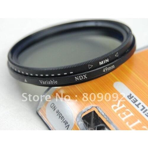 49mm Durable Adjustable ND Rotating Filters