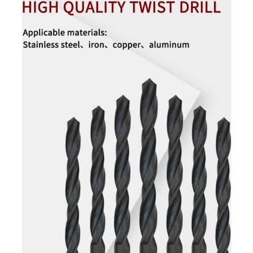 5PCS/10PCS 1mm-17.5mm metal drills, twist drills can be used for metal processing, manual drills with high hardness