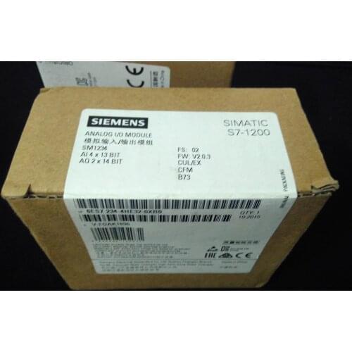 6ES7 234-4HE32-0XB0 Original for S7-1200 SM1234 AI4 AO2 6ES7234-4HE32-0XB0