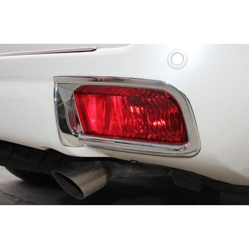 Accessories For Toyota Land Cruiser 150 Prado LC150 FJ150 2014-2017 Front Rear Reflector Fog Light Lamp Cover Moulding Trim