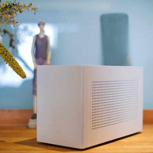 A4V2 ITX Mini CASE A4 Shassis Supports 240/280 Water-Cooled SFX Power Supply (With Extension Cable)