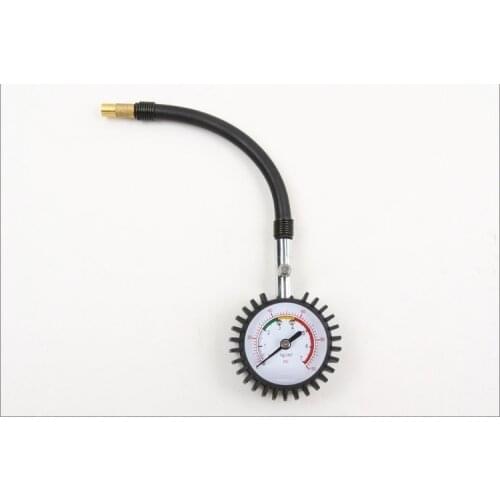 Tire pressure gauge tyre pressure monitor with tire exhaustion outgassing valve