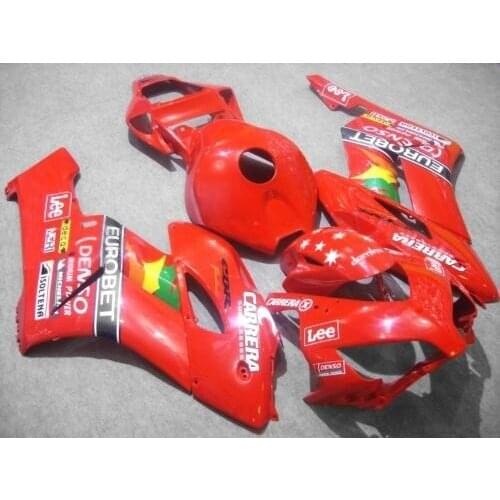 For Honda CBR1000RR 2004 2005 Custom Fairing red Bodywork CBR 1000RR 04 05 Kit Set