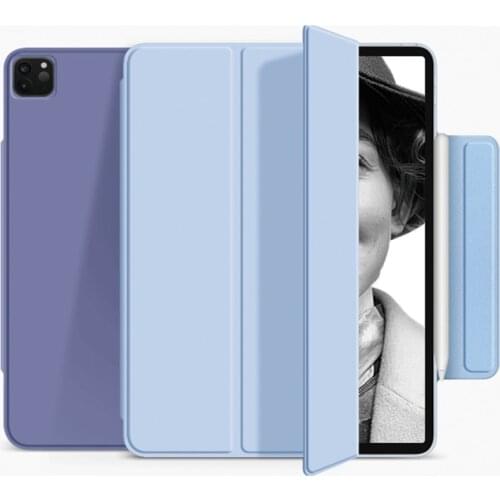 For iPad Air 4 10. 9 2020 Case Magnetic Smart Case Cover for iPad Pro 11 12.9 2020 Slim Capa Coque Support Wireless Charging