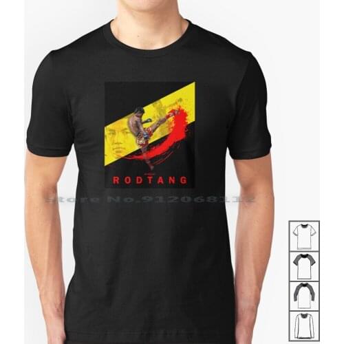 Rodtang Muaythai Artwork By T Shirt 100% Cotton Rodtang Saenchai Muaythai Muay Thai Gym Thai Boxing Mcgregor Mayweather