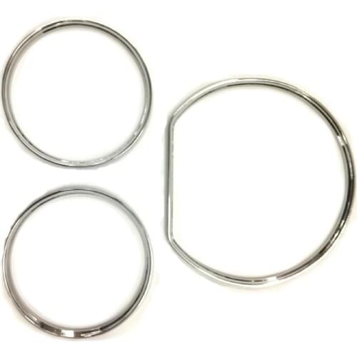 Chrome Styling Dashboard Gauge Ring Set for Mercedes Benz W210 00-02