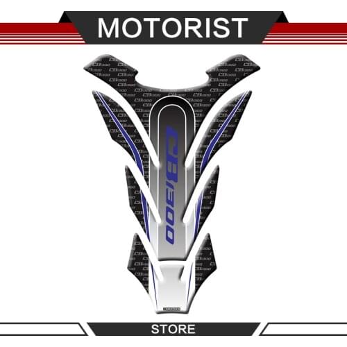 Motorcycle 3D sticker Gas Fuel Oil tank fishbone stickers suitable for HONDA CB1300 cb 1300 decoration protection decal