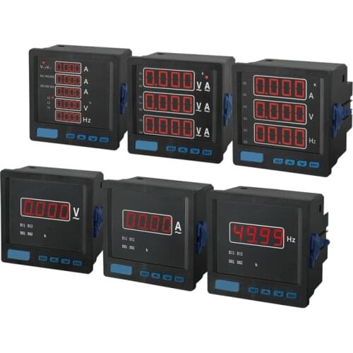 Single Phase or Three Phase Digital Display Electricity Panel Meter
