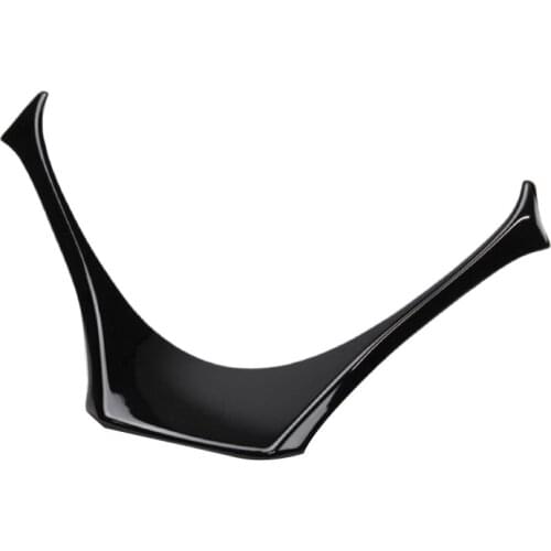 Car Steering Wheel Panel Garnish Cover Trim Accessories For Toyota C-Hr Chr 2017 2018 Black