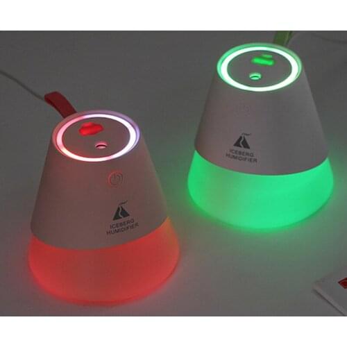 Humidifier Aromatherapy For Home 300ML Ultrasonic USB Aroma Oil Diffuser Portable Mist Maker With LED Lamp USB Fan