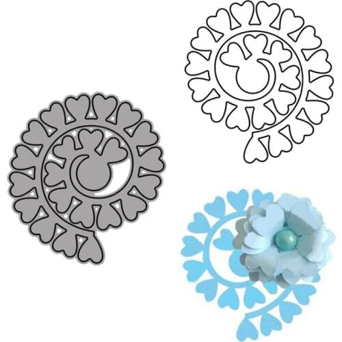 Cutting Dies To Making Beautiful Flowers To Decoration For DIY Scrapbooking Embossing Album Paper Cards Dies 2021 New