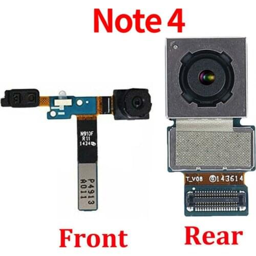 For Samsung Galaxy Note 4 N910F Front Camera Back Rear Main Camera Module Replacement Parts