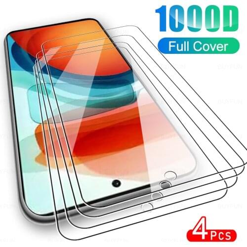 4Pcs Full Cover Protective Glass For Xiaomi Poco X3 GT Glasses Screen Protector Film For Xaomi Xiami Mi Poxo Poko X 3 X3GT 6.6"