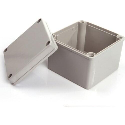 100*100*75mm PC waterproof electrical box screw instrumentation junction terminal box dust enclosure