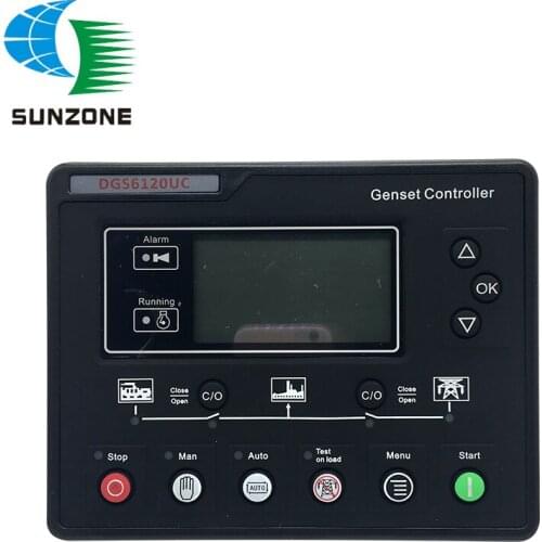 6120UC Genset Controller AMF Function With R485 Port Updated Version of Controller 6120U