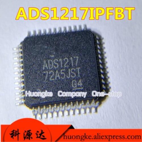 2PCS/LOT ADS1217IPFBT ADS1217 TQFP48 Analog Converter Chip