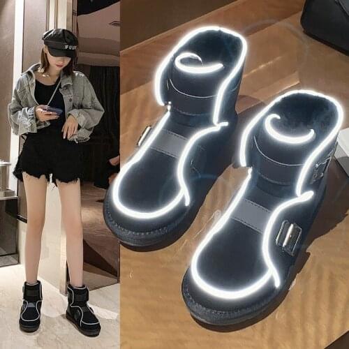 Womens Warm Winter Boots Women Snow Boots Shoes Ankle Boots for Female Shoes Woman