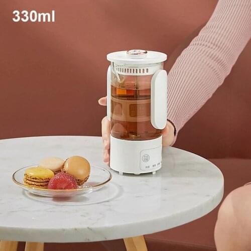 220V Electric Kettle Glass Boiled Tea Pot Desktop Stew Cup Multifunctional Health Preserving Pot Water Bottle Tea Boiler 330ml