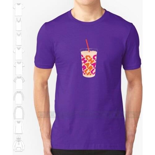 Charli' Iced Dunkin' Custom Design Print For Men Women Cotton T shirt Big Size 6xl Dunkin Dunking Dunking Donuts