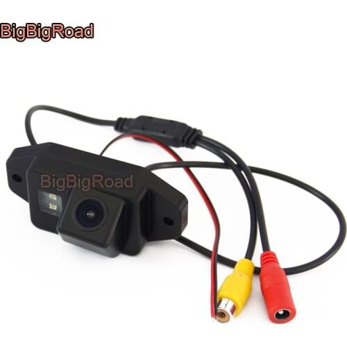 BigBigRoad Car HD Rear View Backup Camera For TOYOTA Land Cruiser LC J 100 LC100 J100 1998 1999 2000 2001 2002 2003 2004 2005
