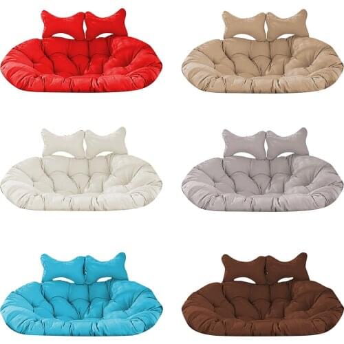 Egg Chair Swing Hammock Cushion Hanging Basket Cradle Rocking Chair Cushion Garden Outdoor Indoor Home Decor(No Swing Chair)