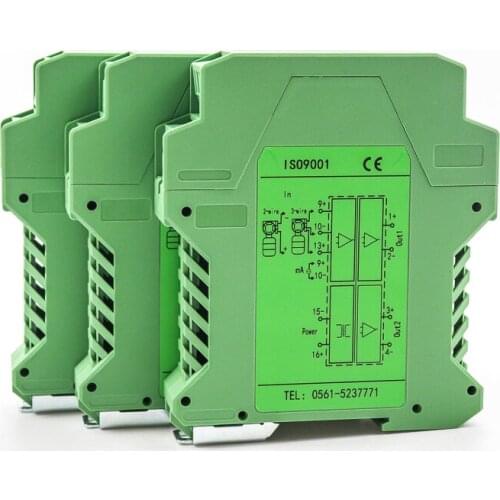 4-20ma 0-10v Analog Input Output Passive Distribution Module Signal Isolator Convertor