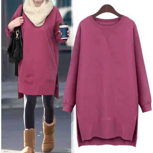 Autumn Brand New Maternity Dresses Casual Large Size Pregnancy Dress Solid Color V-neck Cotton Soft Pregnant Women Dress Long