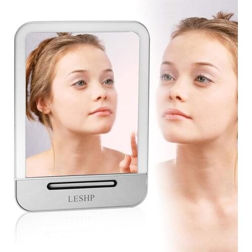 Portable Energy-saving 29 LED Rechargeable High Brightness Long Life No Radiation 3 Mode Touch Pad LED Cosmetic Mirror