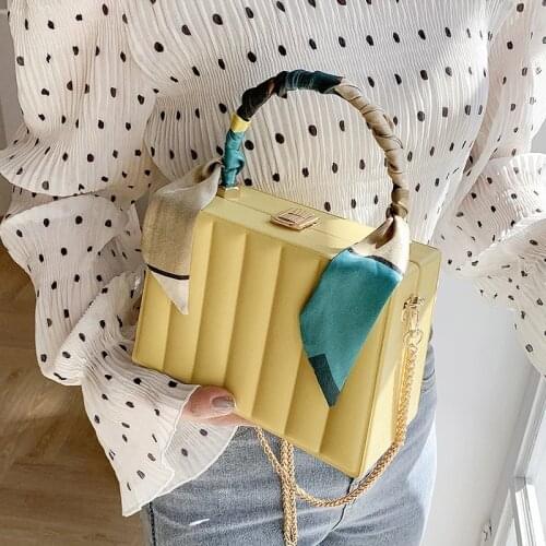Luxury brand Ribbon Tote bag 2021 Summer New High-quality PU Leather Womens Designer Handbag Travel Shoulder Messenger Bag